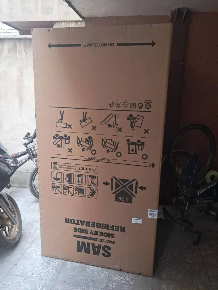 کارتن یخچال ساید سامسونگ (سام)|ابزارآلات|تهران, سجاد|دیوار