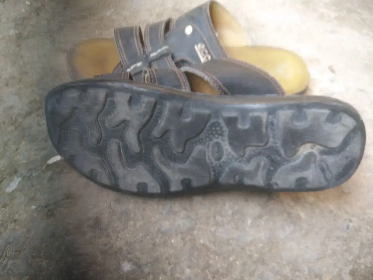 دمپایی چرم ۴۳ مارک Ecco   سالم|کیف، کفش، کمربند|شهرضا, |دیوار