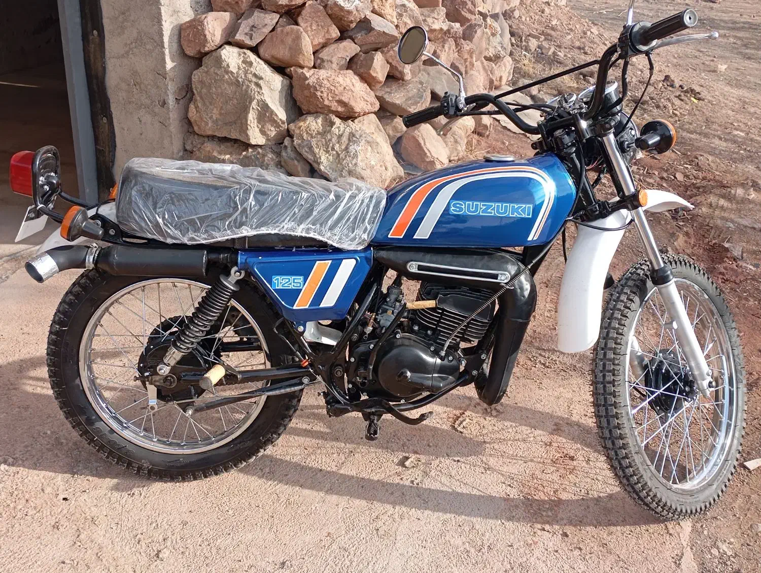 موتور تریل سوزوکی ts|موتورسیکلت|دلیجان, |دیوار