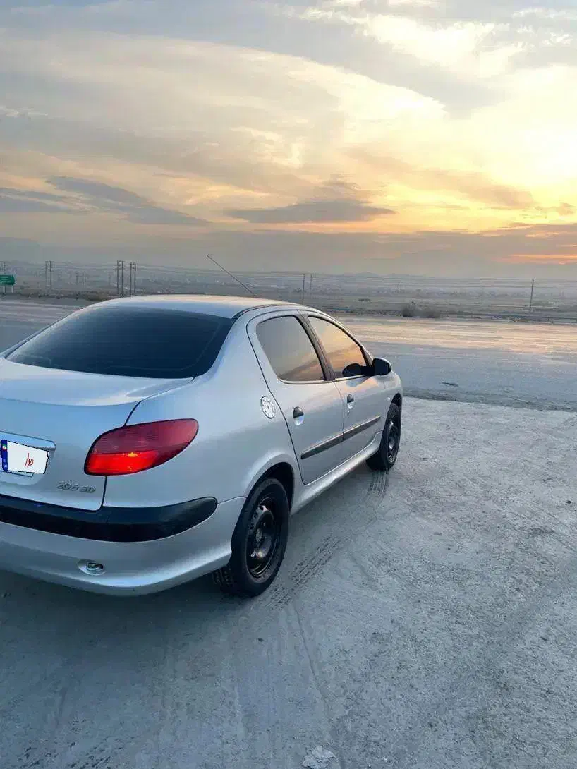 206sd v8 مدل86 تک برگ سند|خودرو سواری و وانت|بجنورد, |دیوار