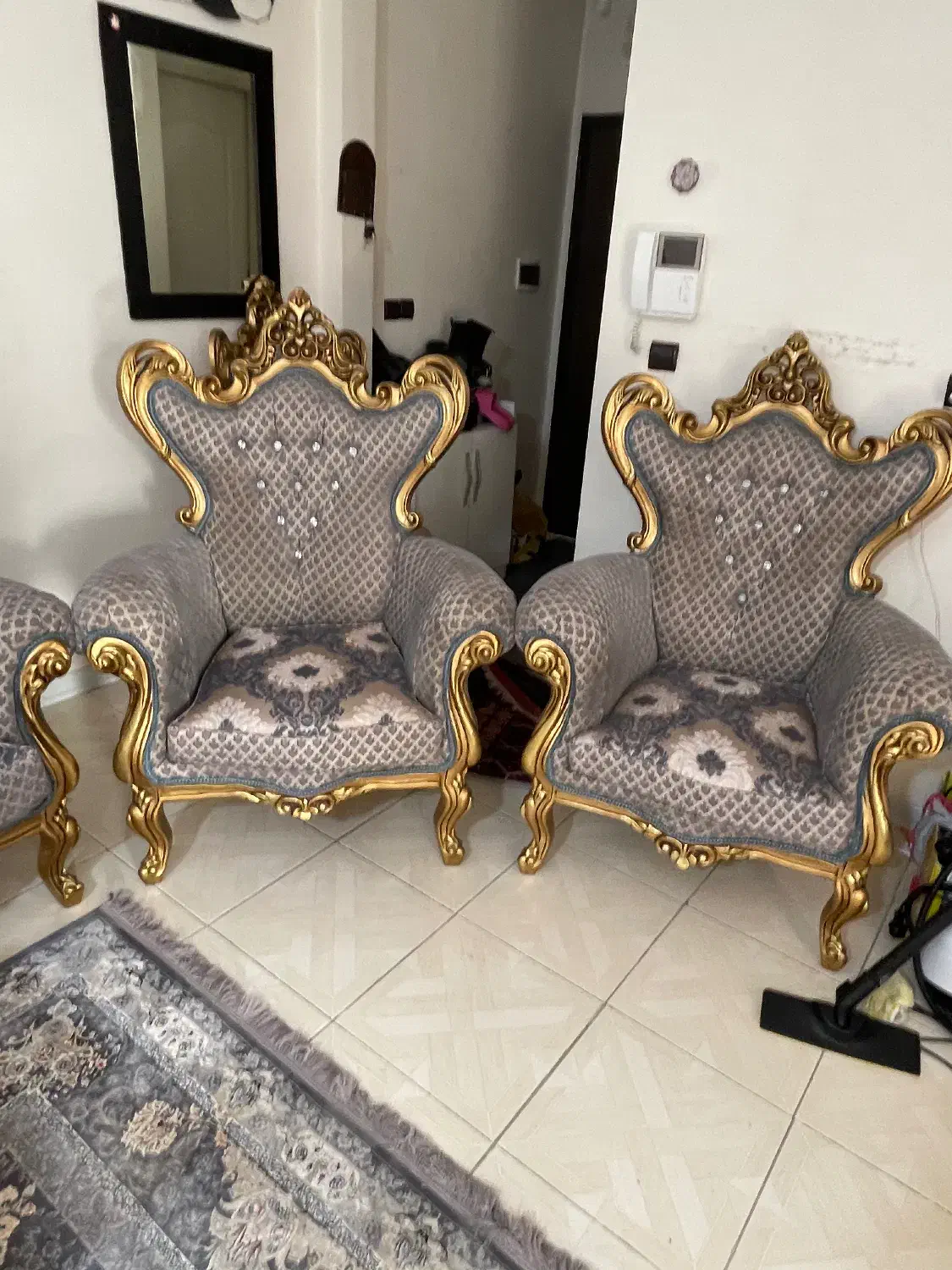 مبل استیل چوب راش|مبلمان خانگی و میز عسلی|شهریار, شهرک شاهد|دیوار