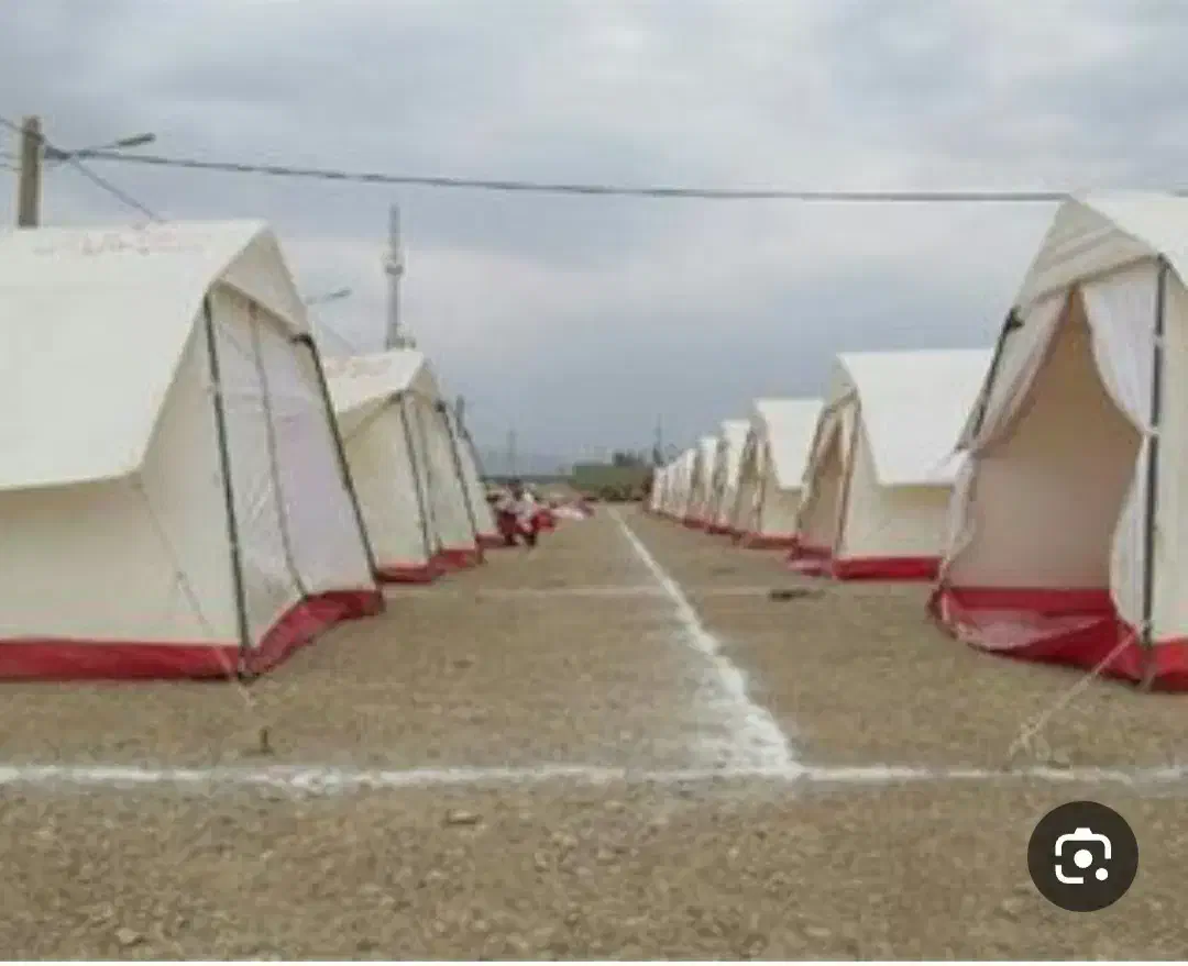 چادر۱۲نفره سفید قیمت توافقی|کوهنوردی و کمپینگ|بروجرد, |دیوار