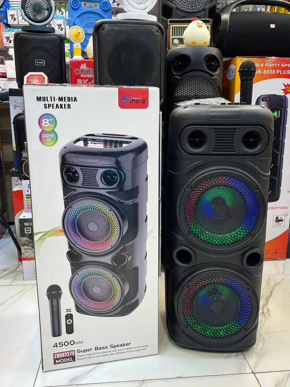 اسپیکر همراه اسپیکر بلوتوثی اسپیکر|پخش‌کننده همراه|شاهین‌شهر, خانه کارگر|دیوار