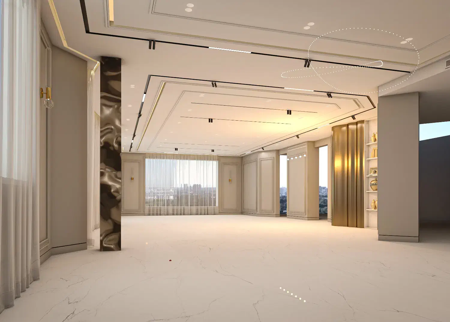 زعفرانیه/۳۸۰متر/تصاویر حقیقی/۴خواب