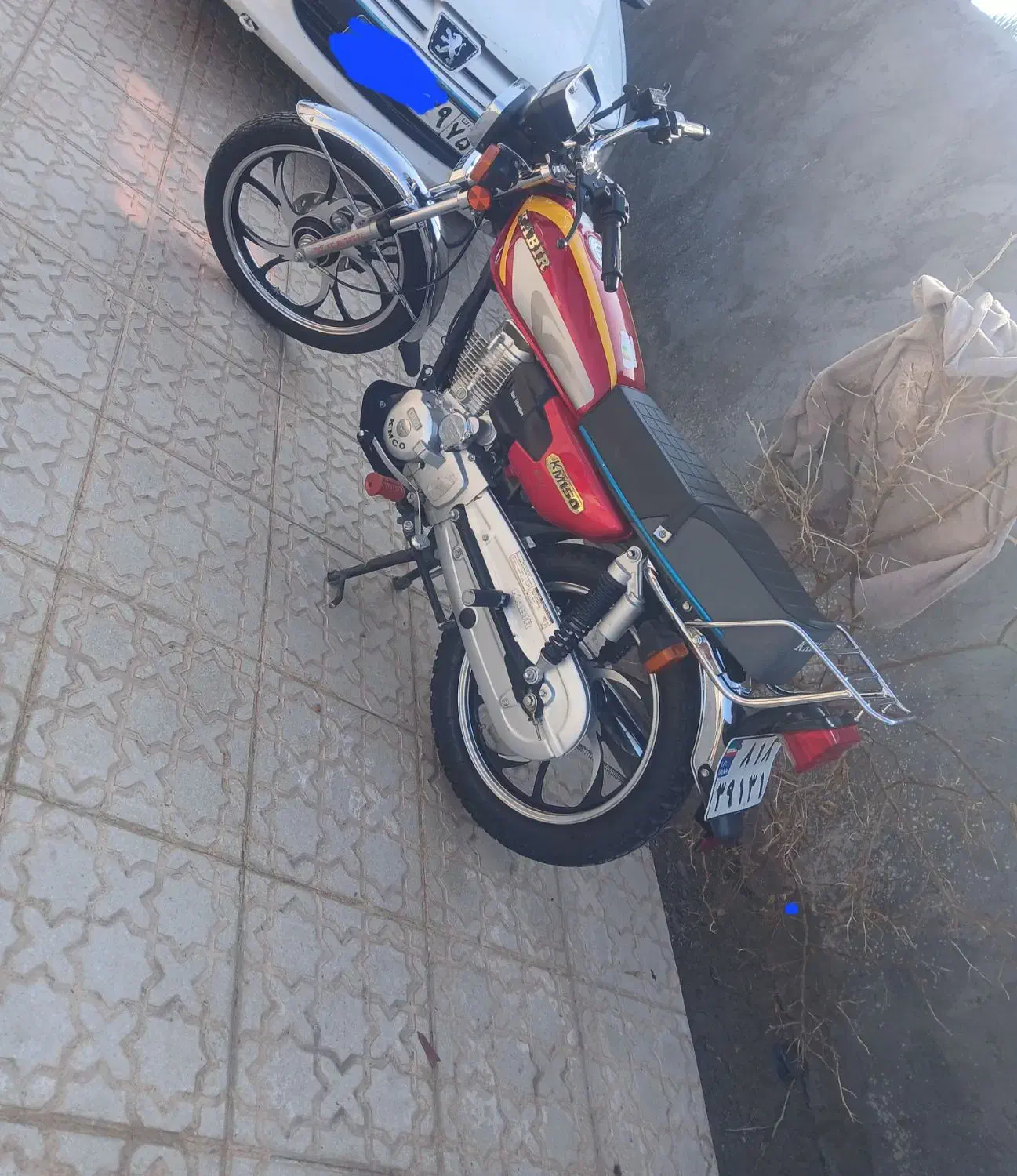 کبیر|موتورسیکلت|ریگان, |دیوار