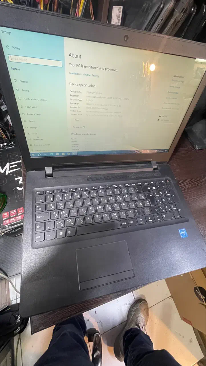 Lenovo Ip110 Celeron n3060لپ تاپ|رایانه همراه|تهران, جمهوری|دیوار