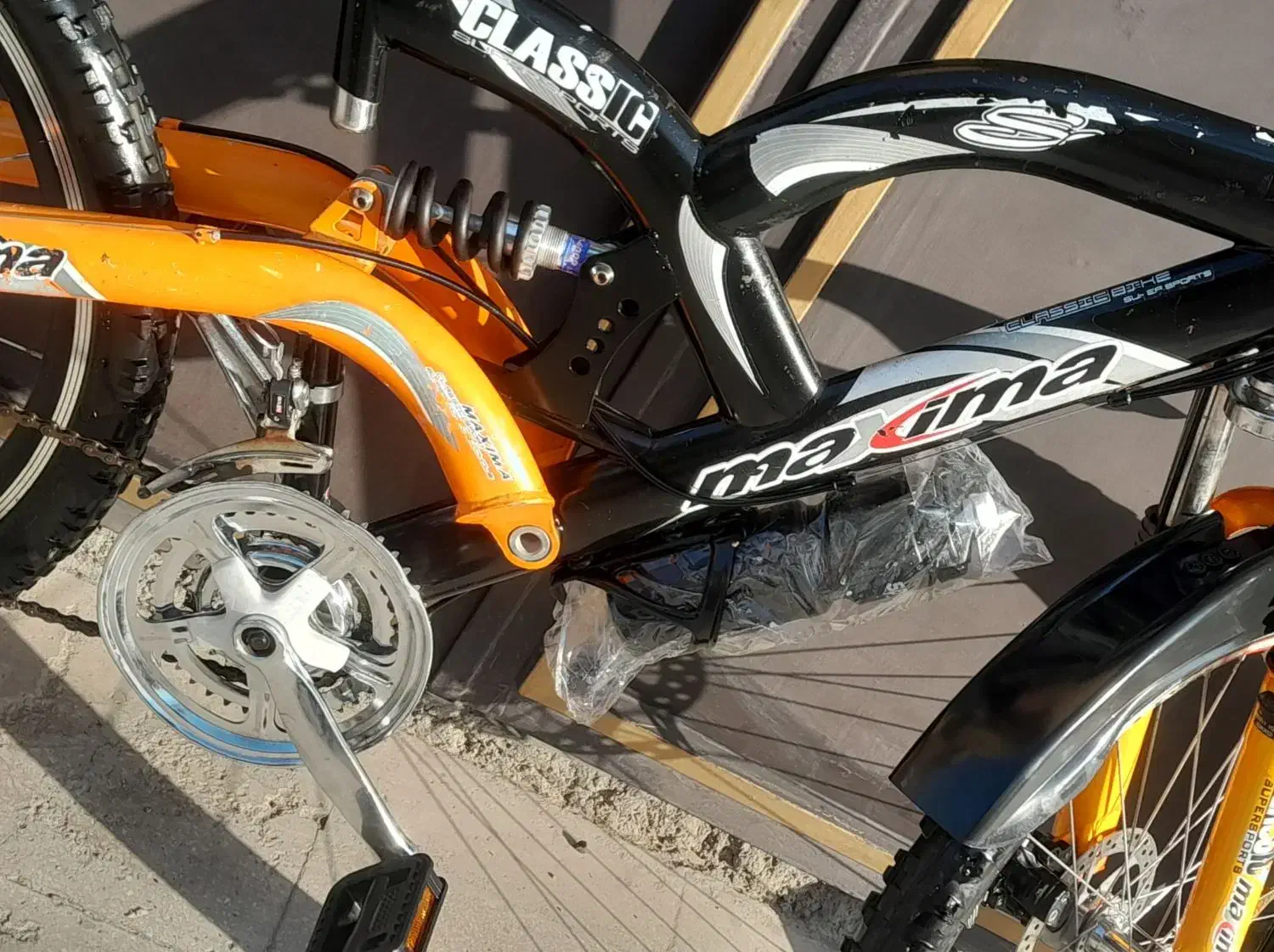 دوچرخه سایز 26 کوهستانی maximaدرحد آک سالم|دوچرخه، اسکیت، اسکوتر|قم, شاه ابراهیم|دیوار