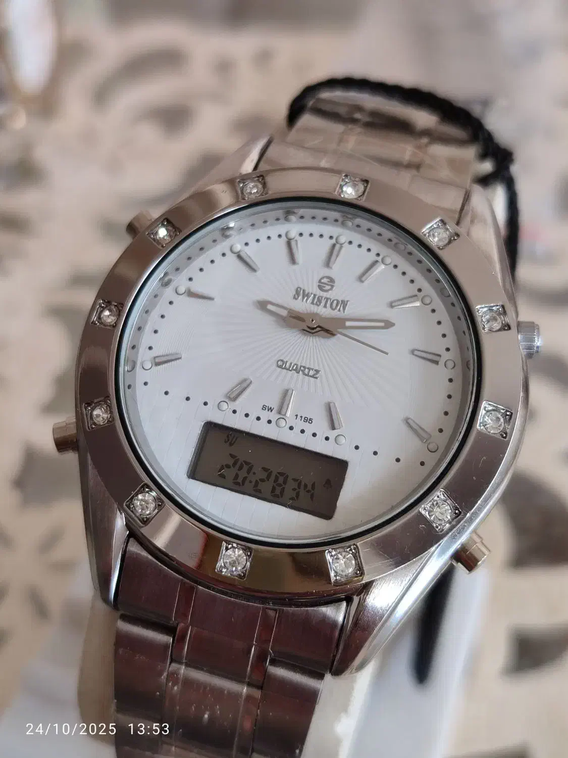 ساعت مردانه دوزمانه زنگدار|ساعت|تبریز, |دیوار