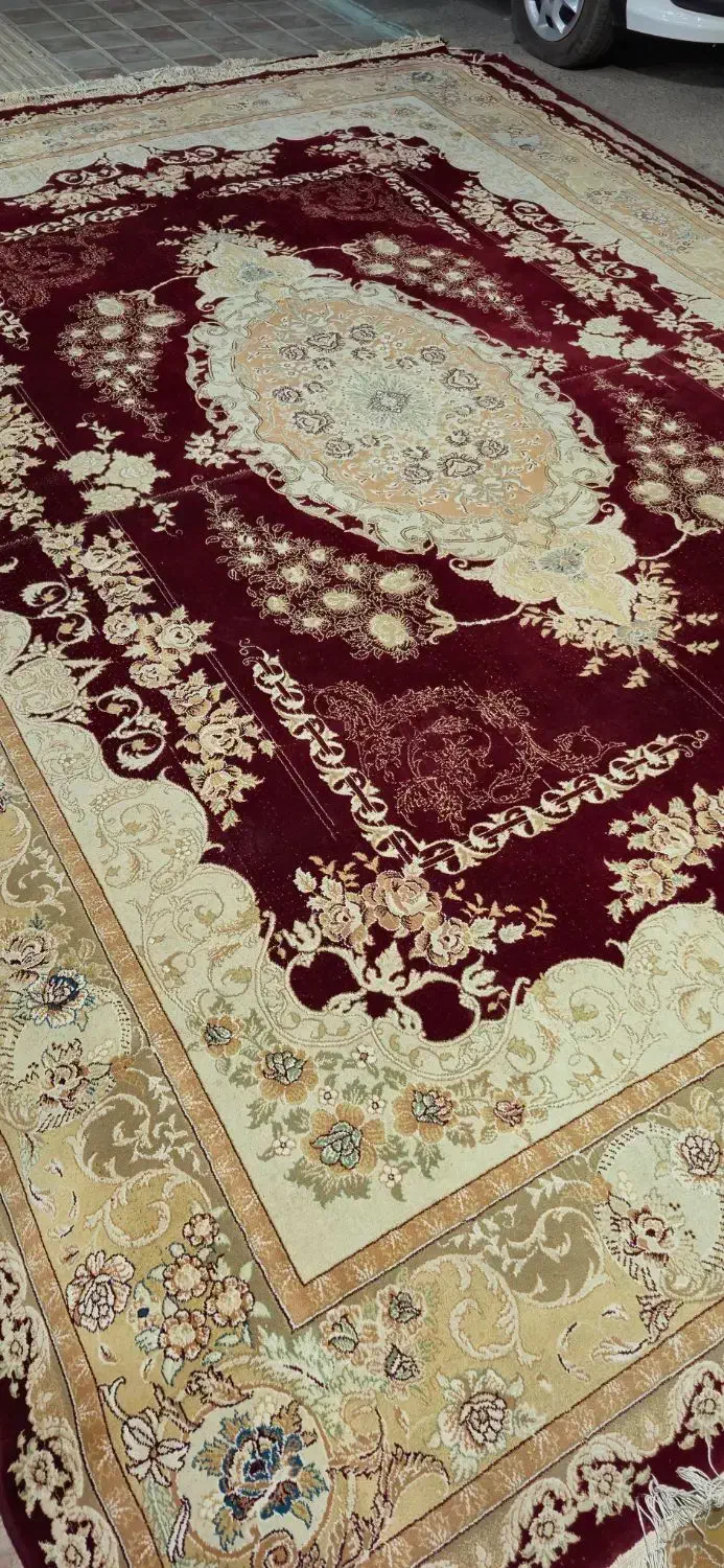 ۴جفت فرش ۱۲متری ۵۰۰شانه|فرش|مبارکه, |دیوار