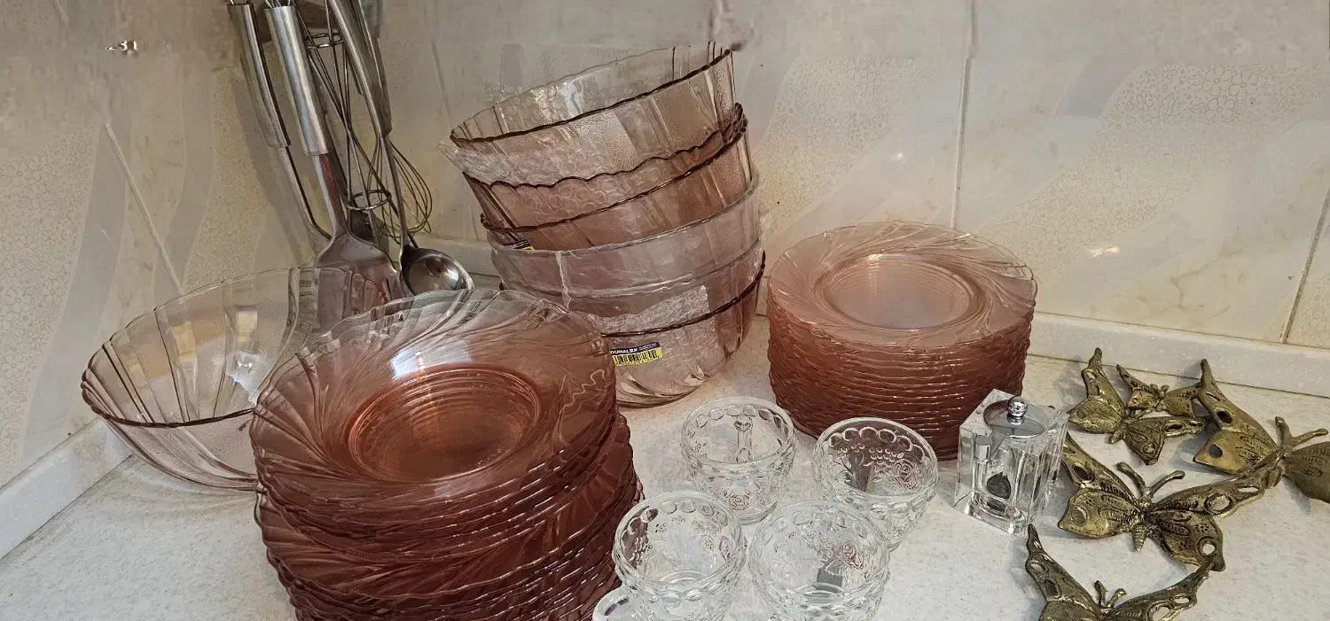 ظروف دورلکس وچمدان|ظروف سرو و پذیرایی|قم, منبع آب|دیوار