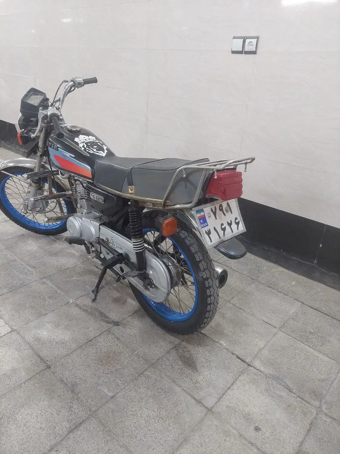 احسان 125چهاردنده بدون استارت|موتورسیکلت|زاهدان, |دیوار