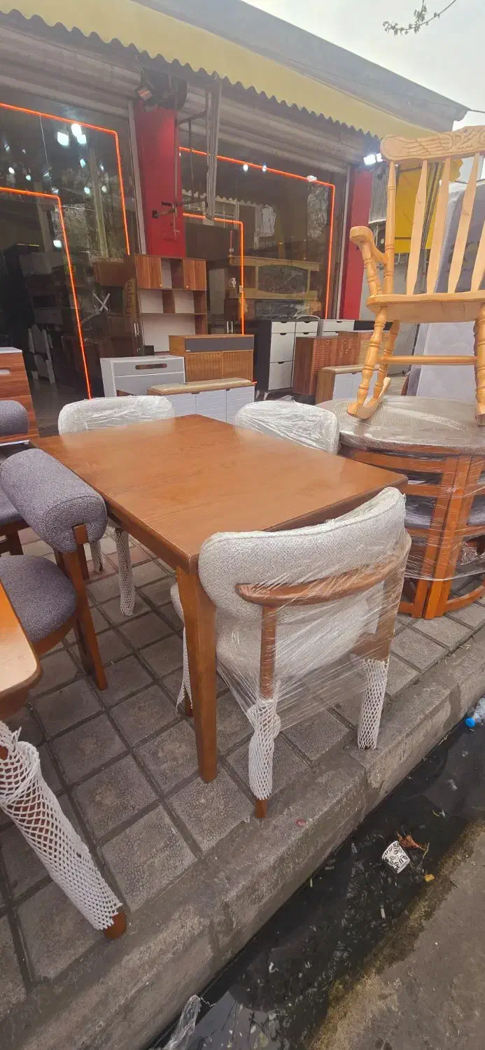 فروش میز غذاخوری آپارتمانی ۶۹۵۰|میز و صندلی غذاخوری|رشت, رودبارتان|دیوار