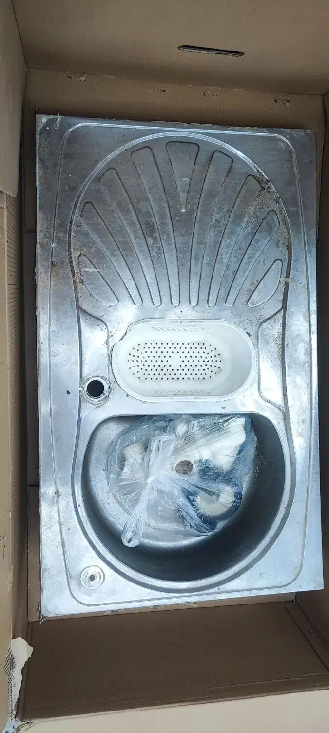 فروش سینک تک|آب‌چکان و نظم‌دهنده ظروف|خمینی‌شهر, |دیوار