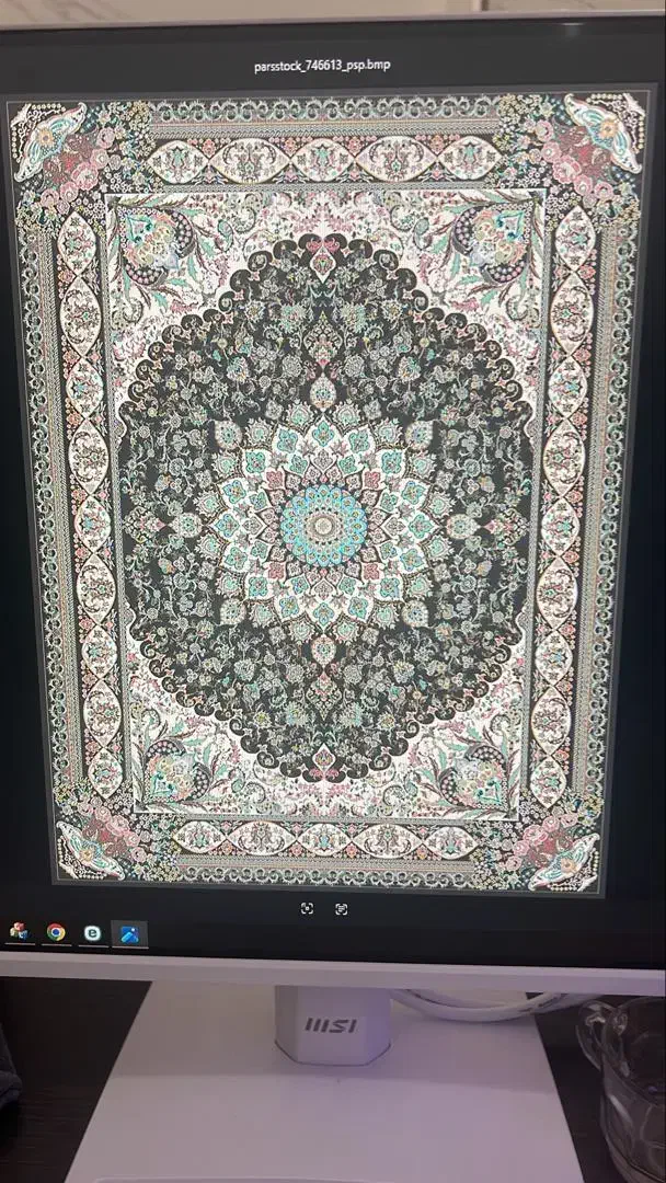 قالیچه نمدی عمدهای|گلیم، جاجیم، گبه|خمینیشهر, |دیوار