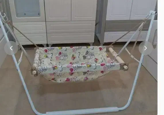 گهواره ننو پایه دار|اسباب و اثاث بچه|نیشابور, گمنام غربی|دیوار