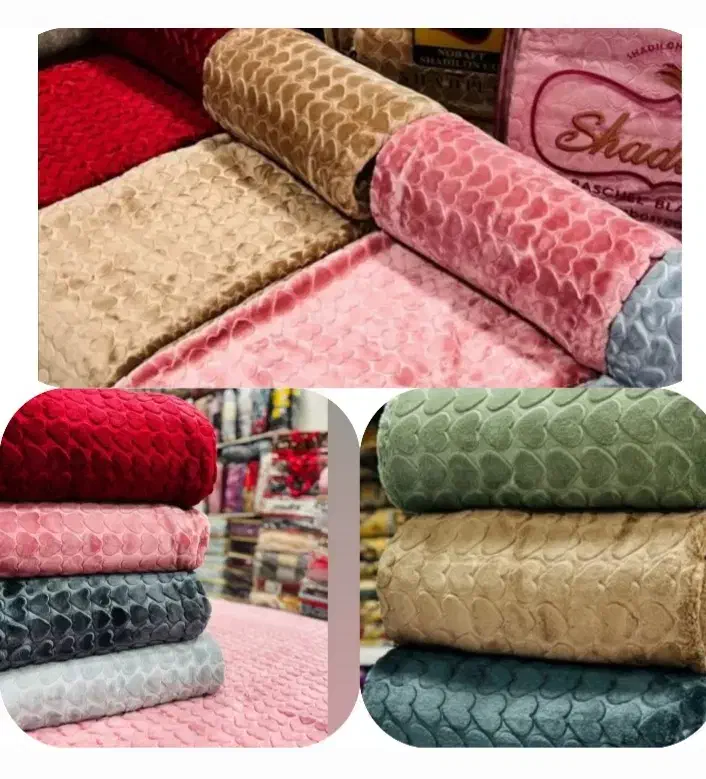 پتوی شادیلون برجسته ۸۰۰هزارتومان|رختخواب، بالش، پتو|گرگان, |دیوار