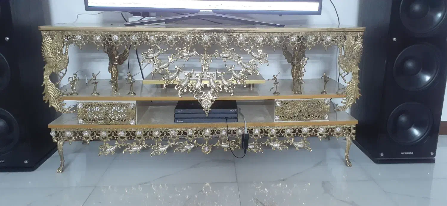 وسیله برنز|میز تلویزیون|قم, ولیعصر|دیوار