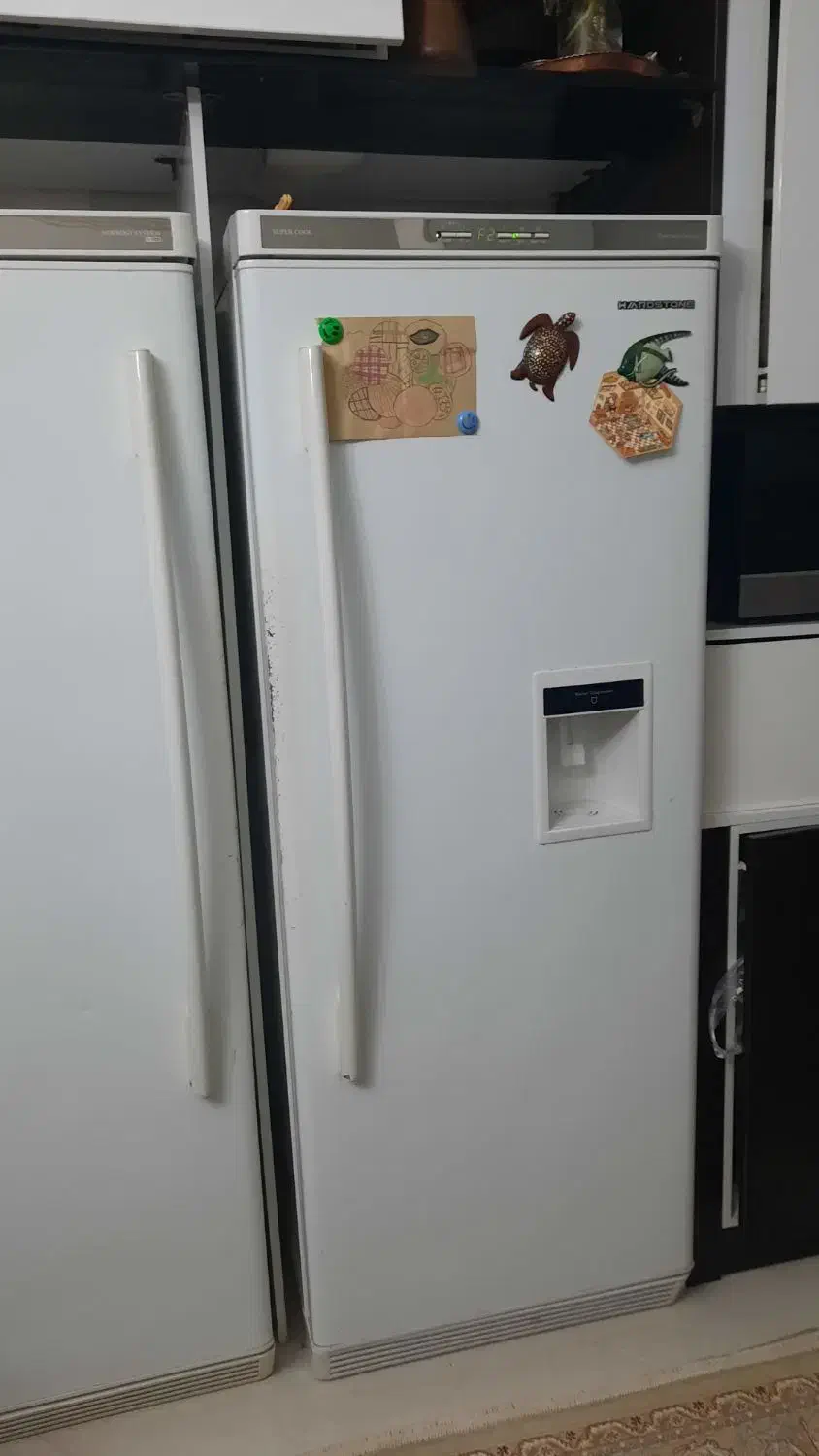 یخچال فریزر دوقلو هاردستون نیاز به سرویس|یخچال و فریزر|کیش, |دیوار