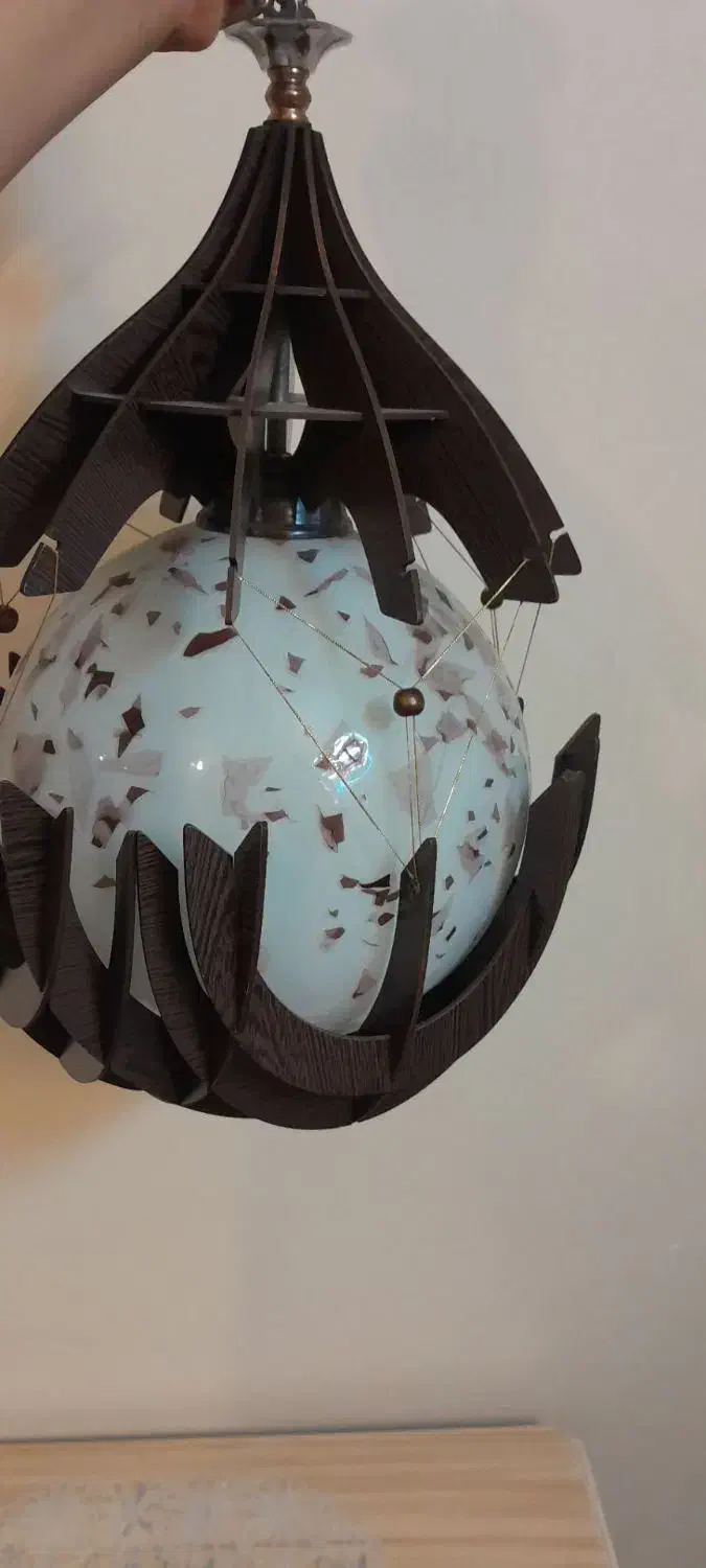 لوستر|لوستر و چراغ آویز|بومهن, |دیوار