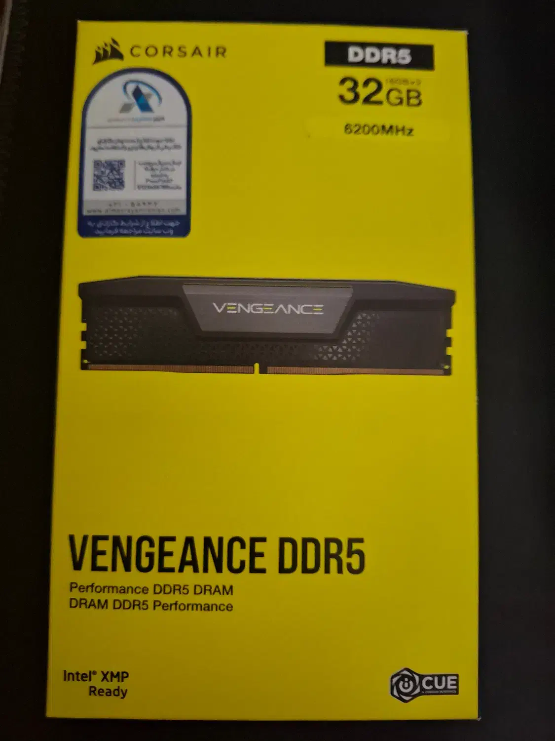 رم ddr5 سالم 32g دست دو با گارانتی|قطعات و لوازم جانبی رایانه|اصفهان, خواجه عمید|دیوار