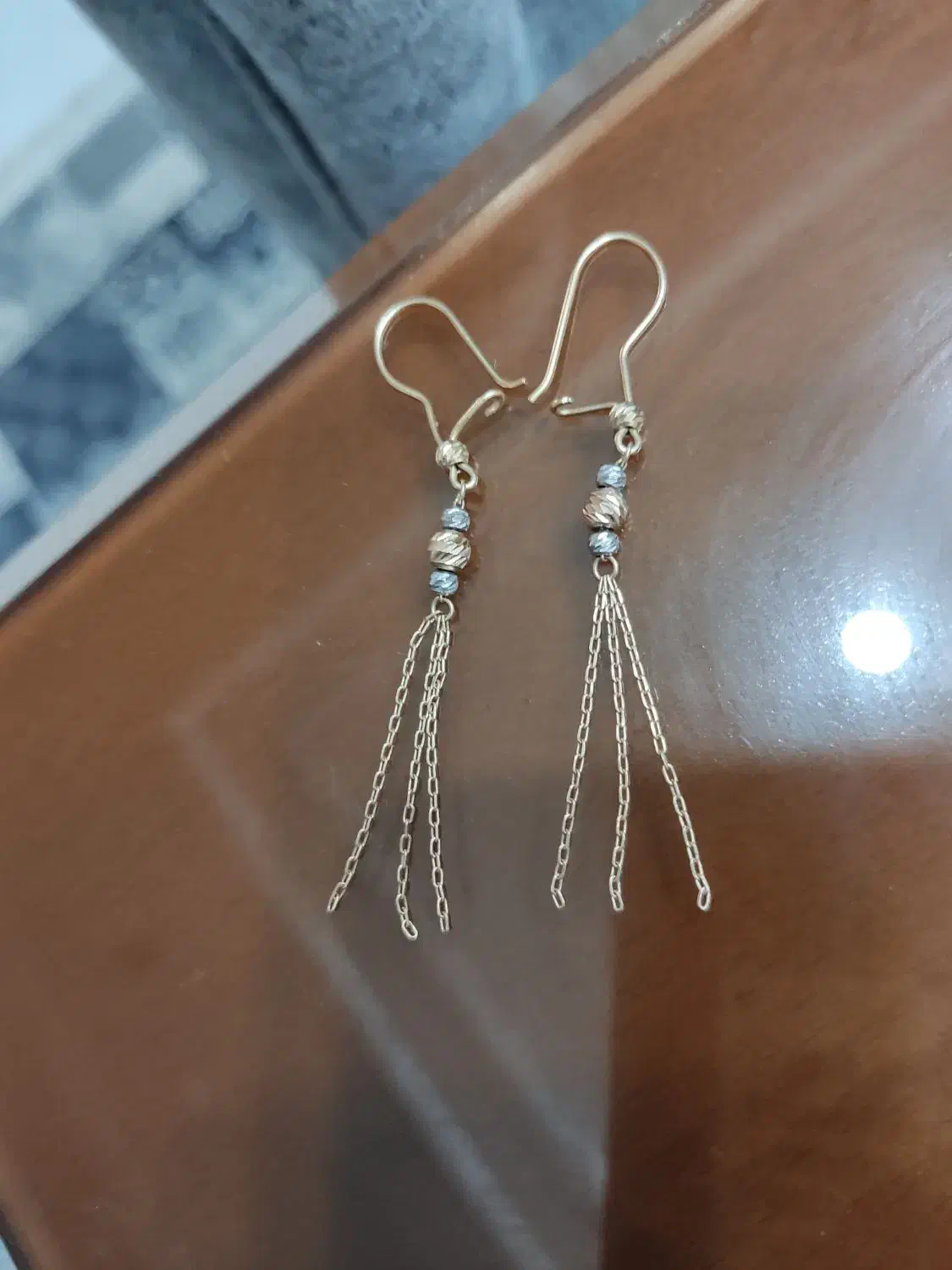 گوشواره آویز نمادار|جواهرات|همدان, |دیوار