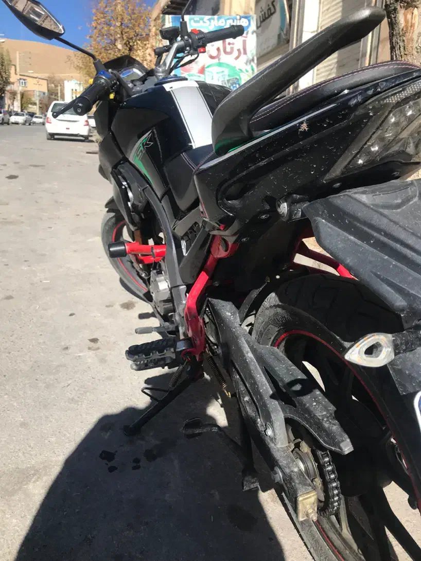 موتور skz مدل ۱۴۰۰عروسک بیمه سند و .آماده|موتورسیکلت|خلخال, |دیوار