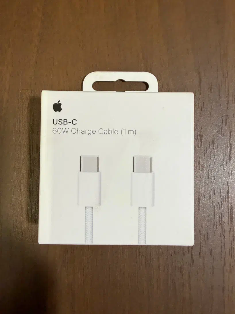 کابل شارژر USB-C یک متری 60 وات اصلی اپل|لوازم جانبی موبایل و تبلت|شیراز, گلدشت معالی‌آباد|دیوار