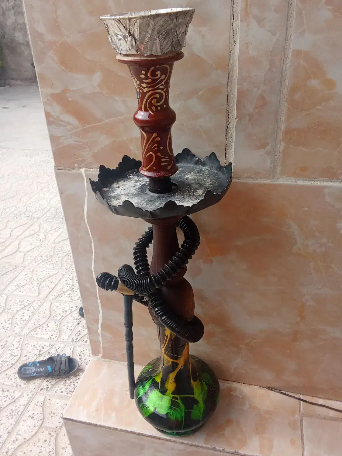 قلیان کهور|صنایع دستی و سایر لوازم تزئینی|کردکوی, |دیوار