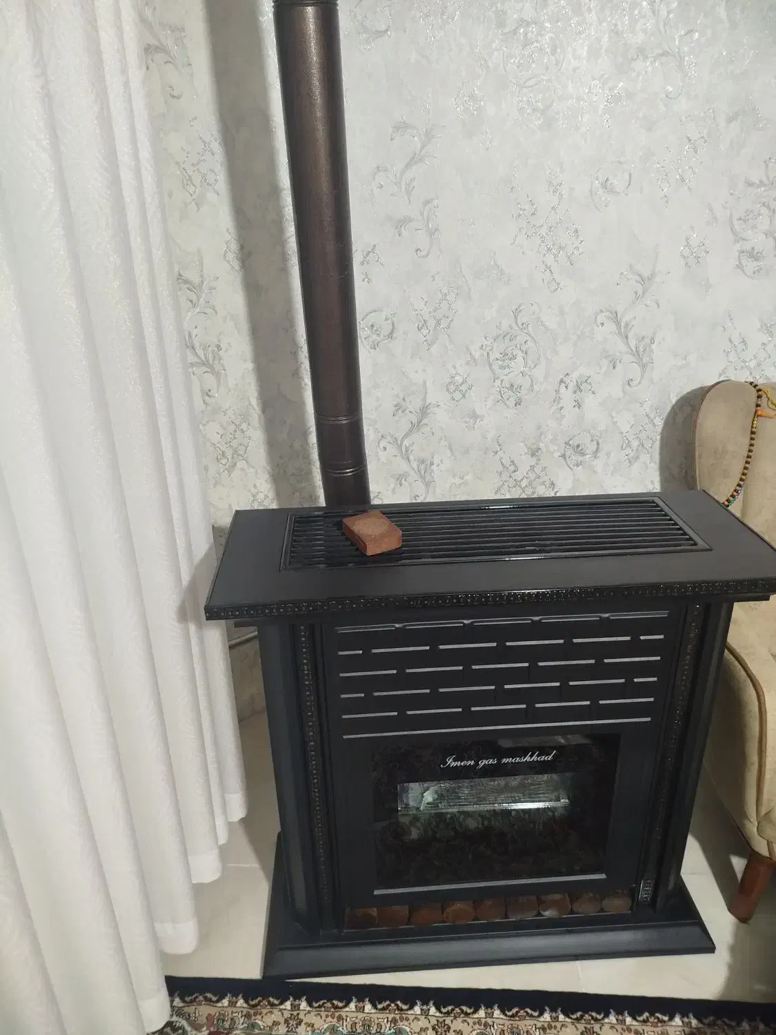 شومینه بخاری|بخاری، هیتر، شومینه|ارومیه, |دیوار