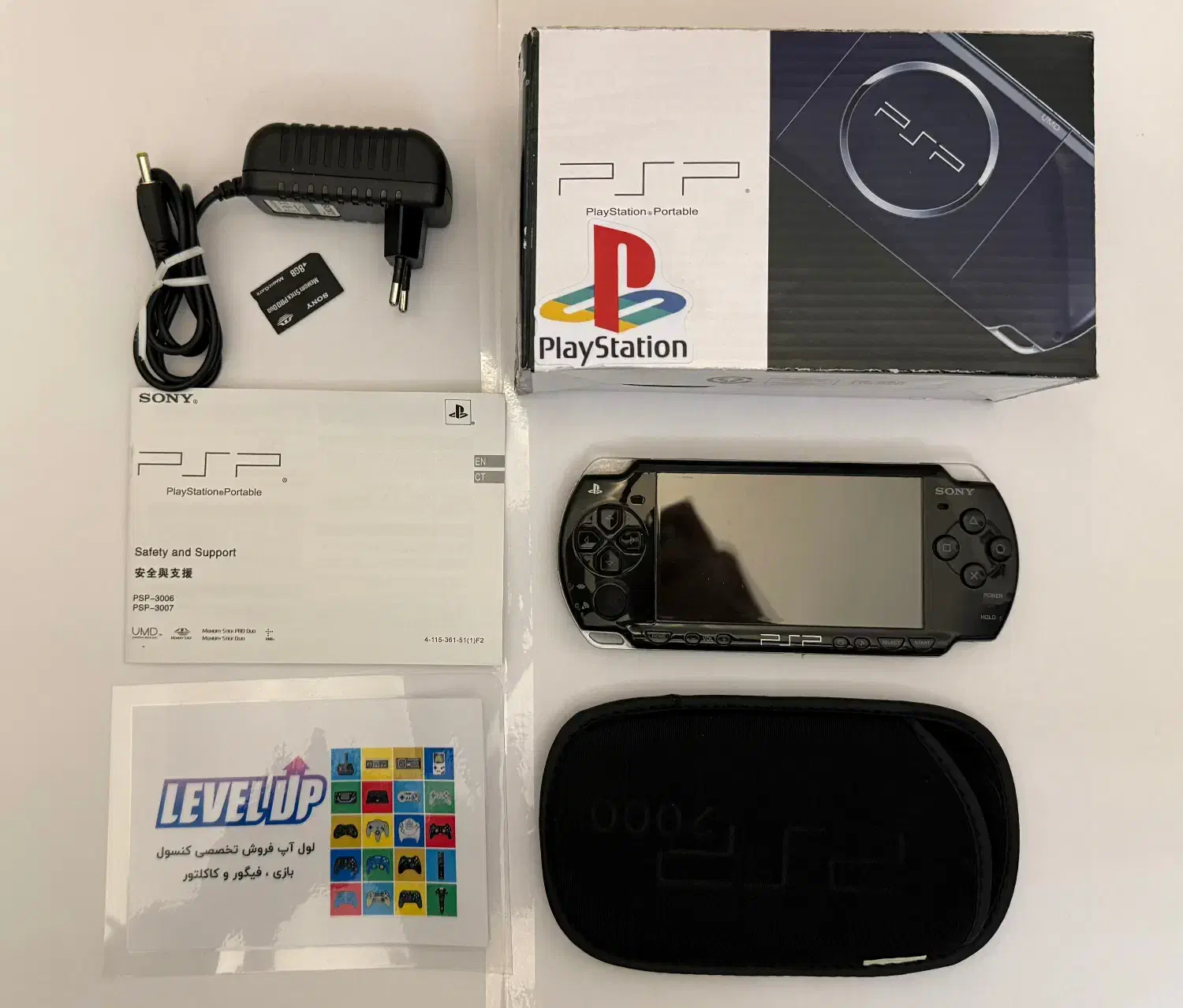 پی اس پی 2004 با جعبه و تمامی وسایل|کنسول، بازی ویدئویی و آنلاین|تهران, ونک|دیوار