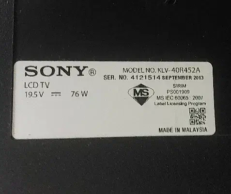 تلویزیون سونی ۴۰ اینچ sony 40R452A|تلویزیون و پروژکتور|تهران, حشمتیه|دیوار