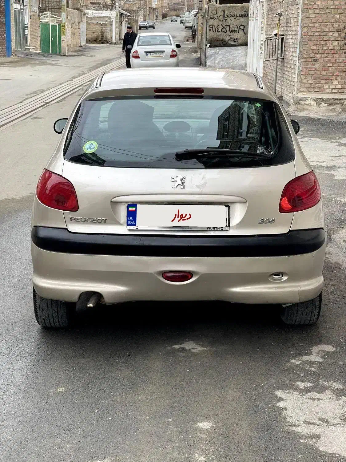 206تیپ 2|خودرو سواری و وانت|بوکان, |دیوار