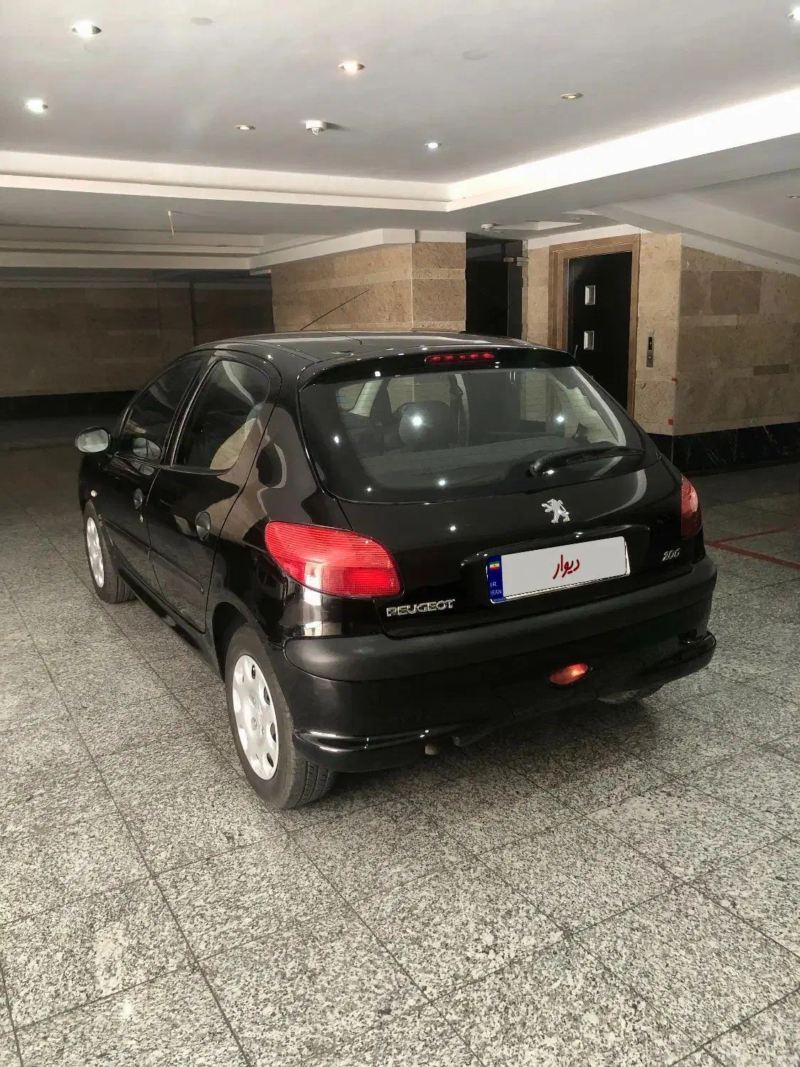 پژو ۲۰۶ تیپ ۲ مدل ۹۰ بدون رنگ درحد خشک|خودرو سواری و وانت|تهران, پاسداران|دیوار