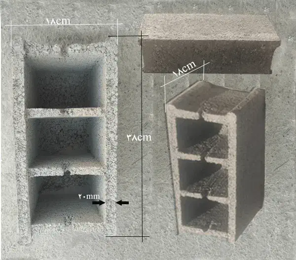 بلوک دیواری|مصالح و تجهیزات ساختمان|کبودرآهنگ, |دیوار