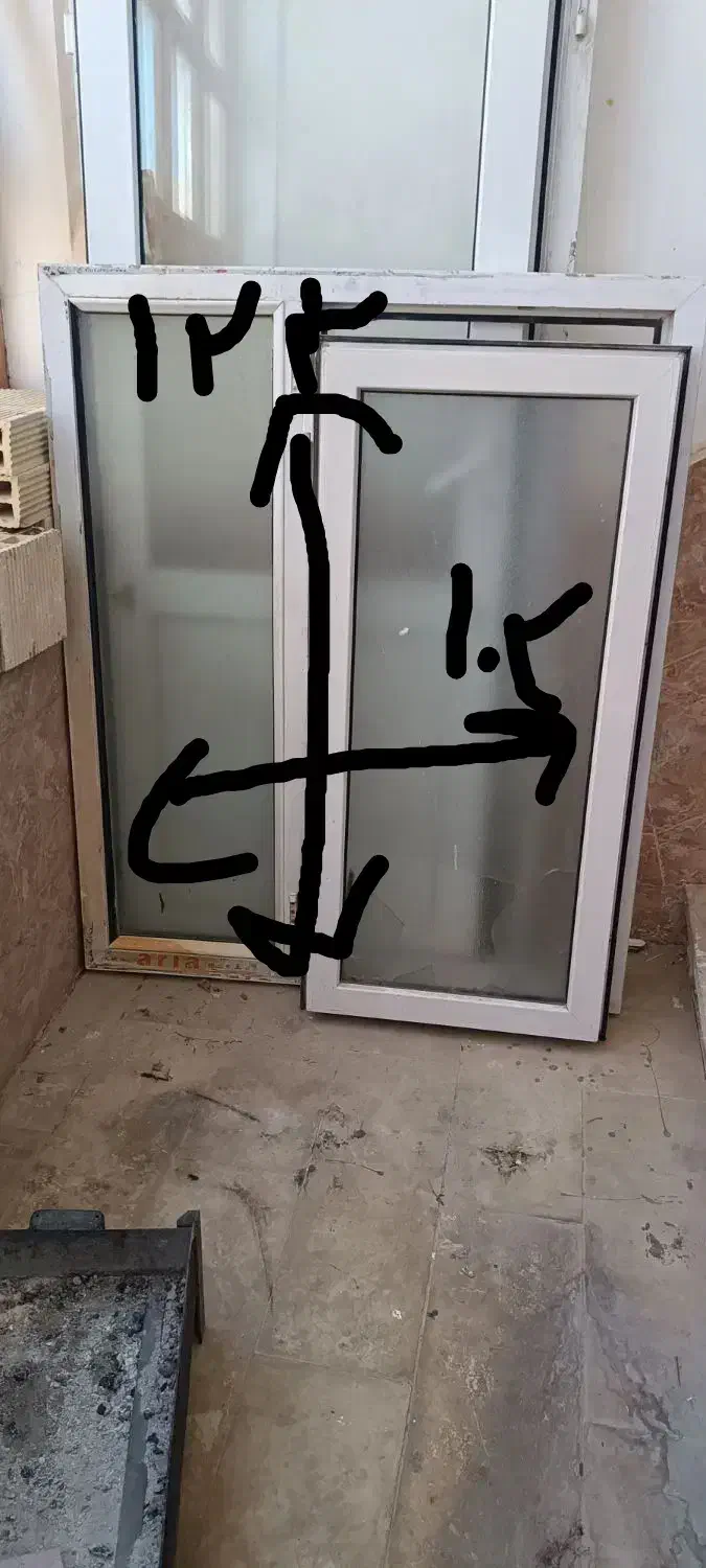 در پی وی سی و حفاض اهنی|مصالح و تجهیزات ساختمان|الشتر, |دیوار