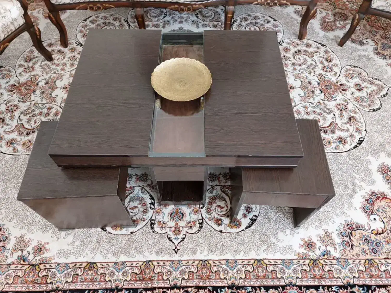 میز عسلی جلو مبلی|مبلمان خانگی و میز عسلی|قائن, |دیوار