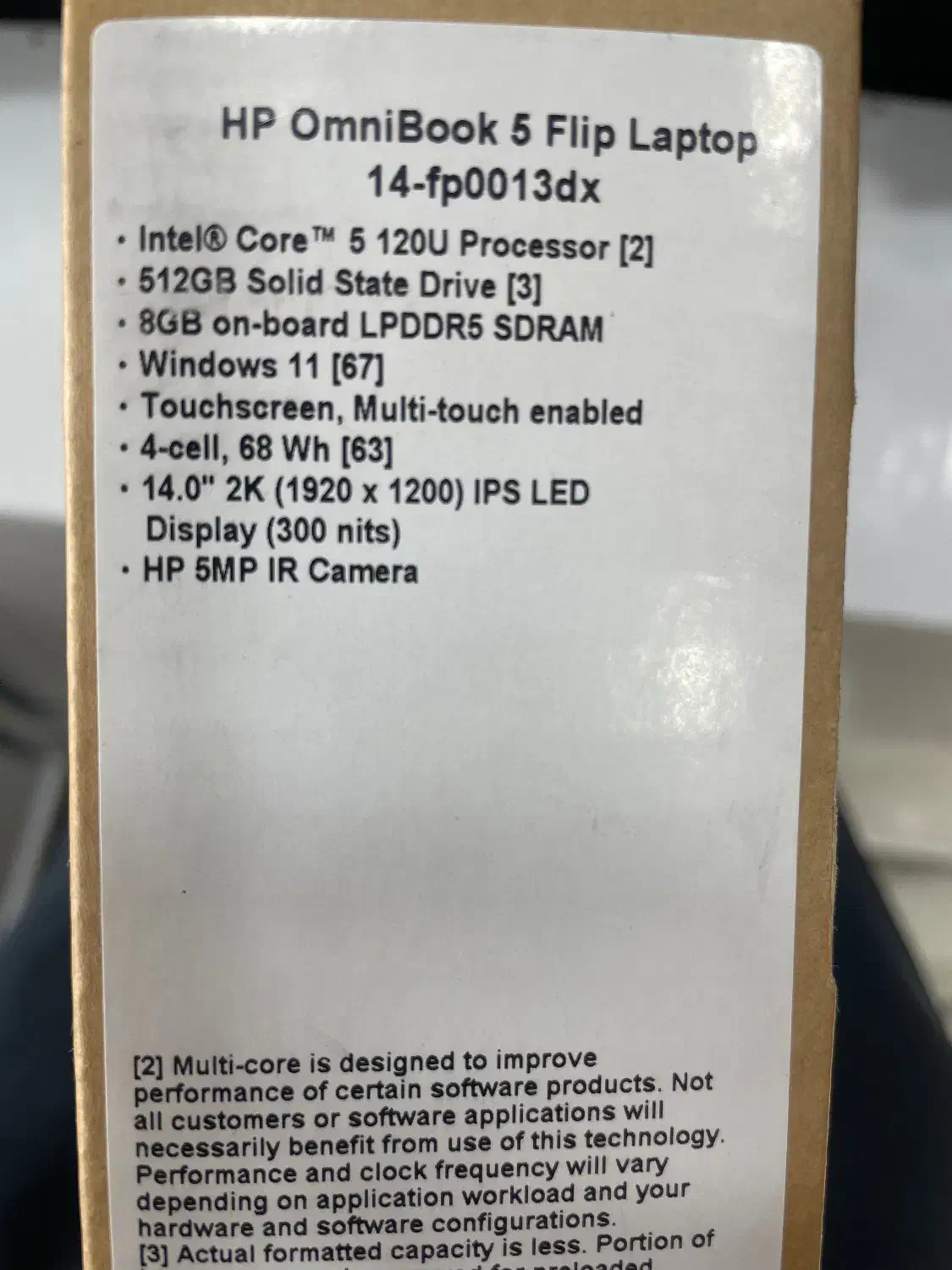 لپتاپ hp omnibook نسل ۱۲ کارتن پلمپ|رایانه همراه|رومشکان, |دیوار