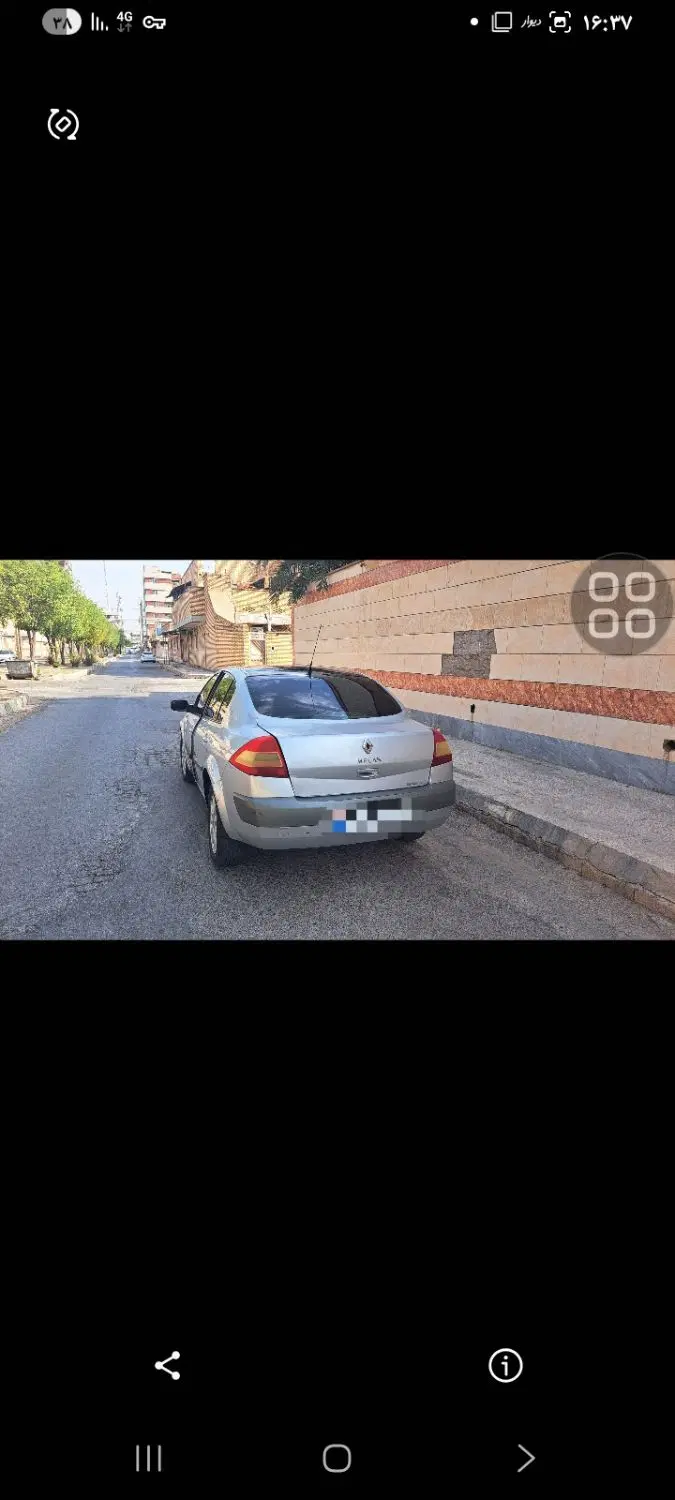 معاوضه مگان اتومات ۲۰۰۰ مدل ۲۰۰۸|خودرو سواری و وانت|اهواز, کیانپارس |دیوار