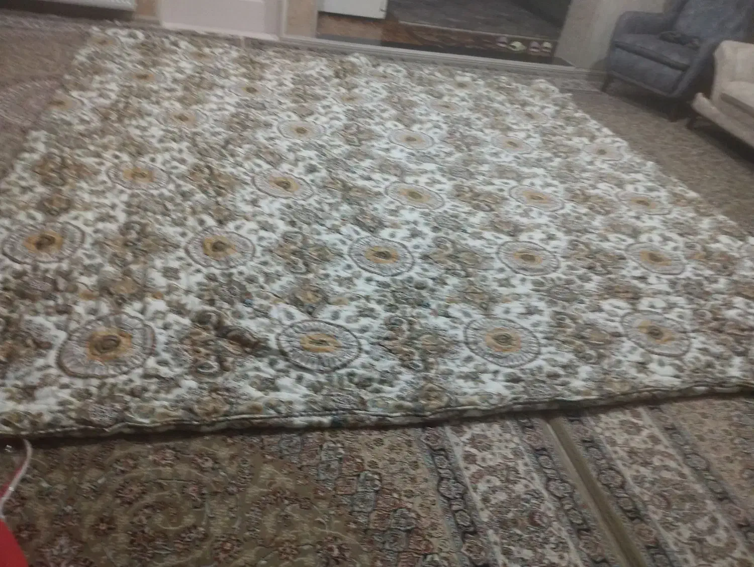 لحاف کرسی شرکتی|رختخواب، بالش، پتو|سلطانیه, |دیوار