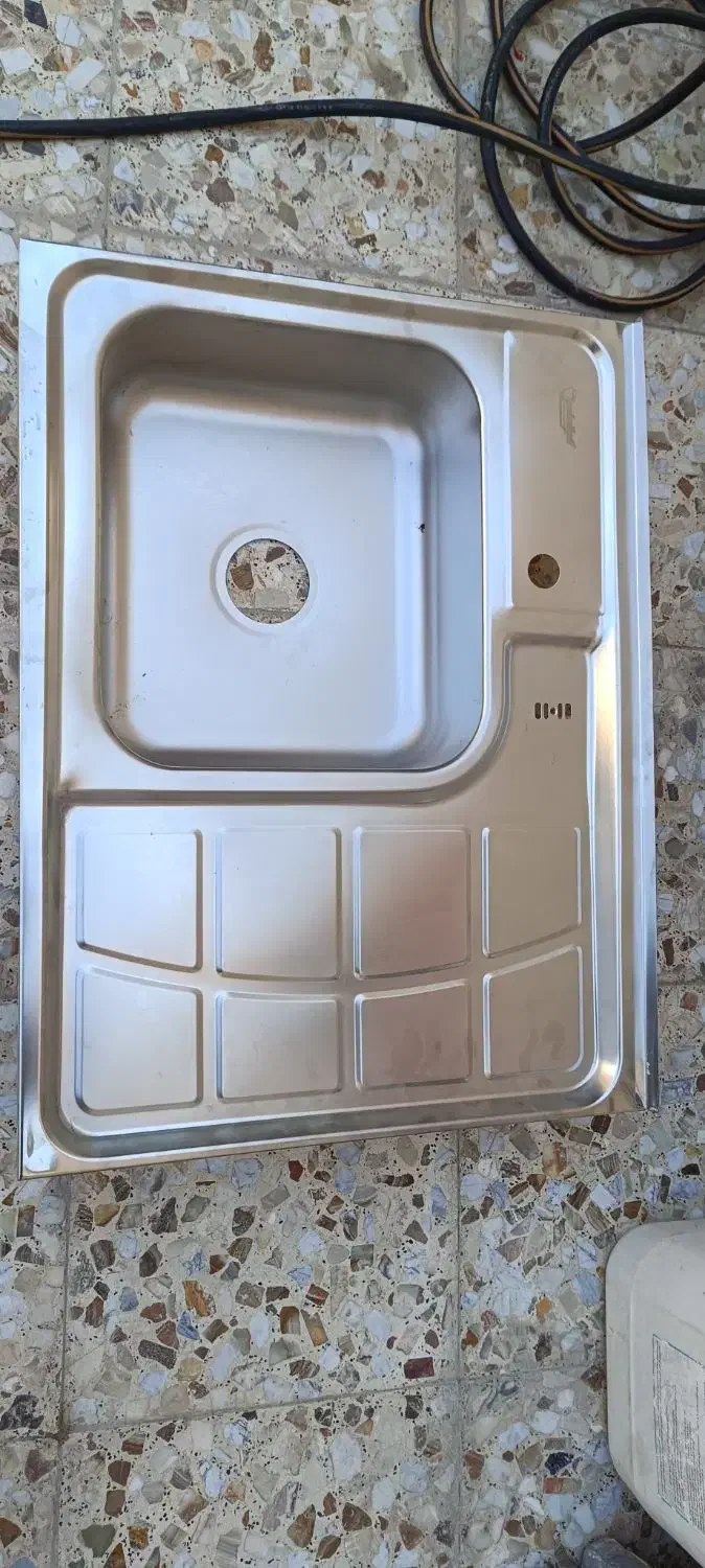 سینک ظرفشویی استیل کاملانو|مصالح و تجهیزات ساختمان|فلاورجان, |دیوار