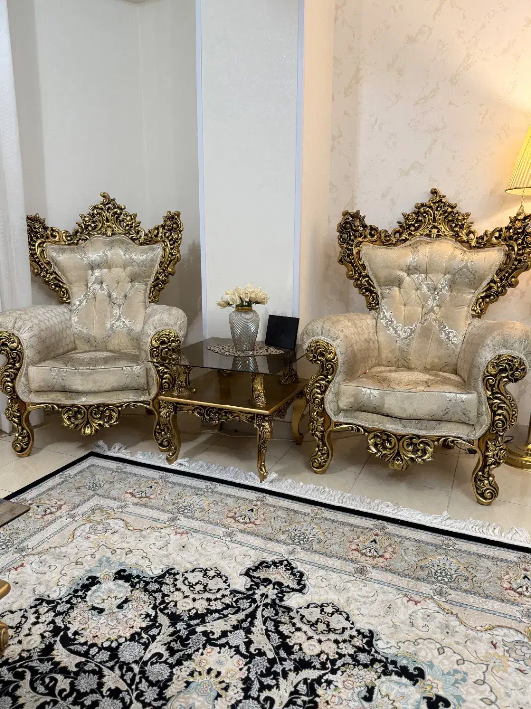 مبل سلطنتی۹نفزه|مبلمان خانگی و میز عسلی|محمدشهر, سیدآباد|دیوار