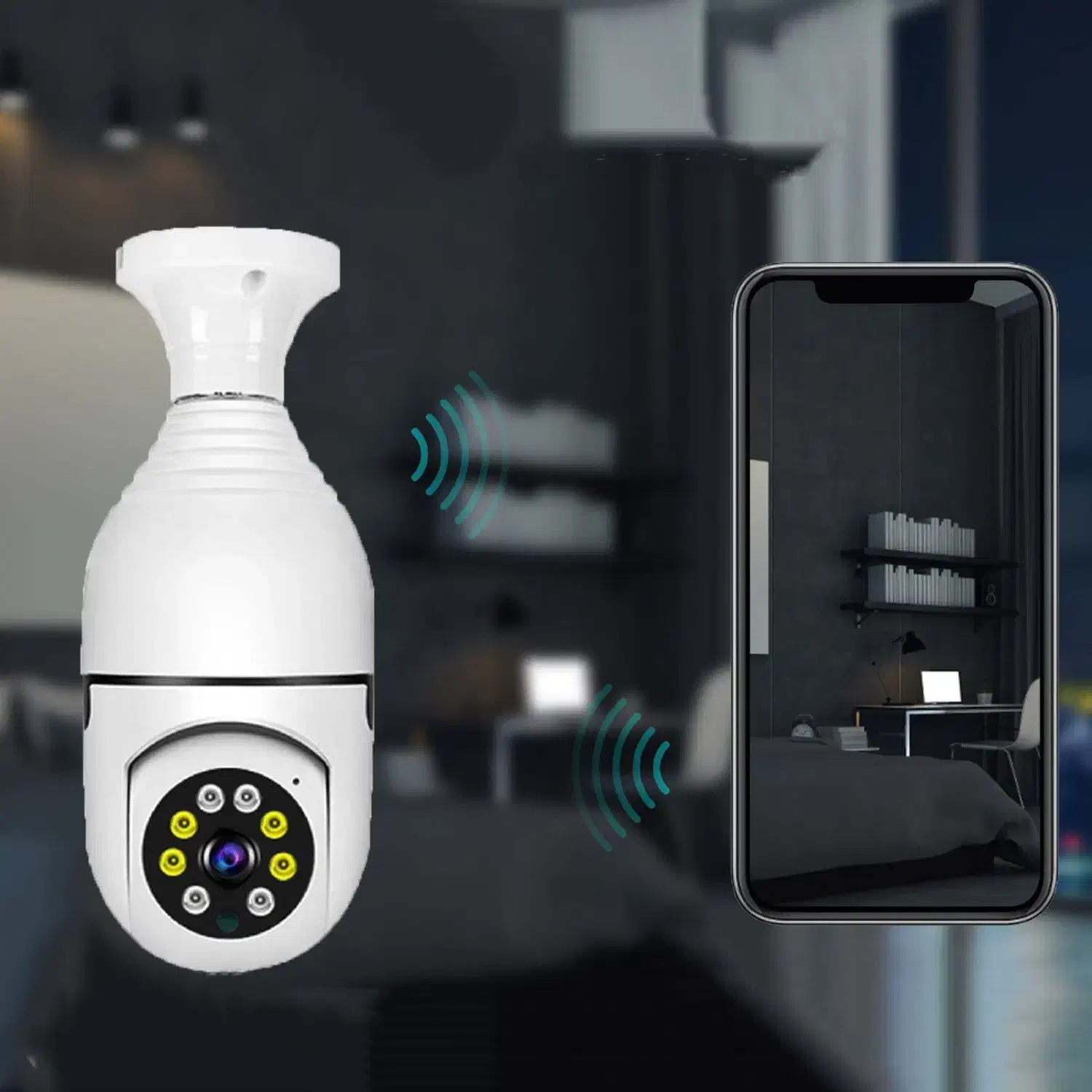 نگهبان خانه در دل یک لامپ/دوربین لامپی چرخشیPicly|خدمات پیشه و مهارت|سبزوار, ولیعصر (نجار آباد)|دیوار