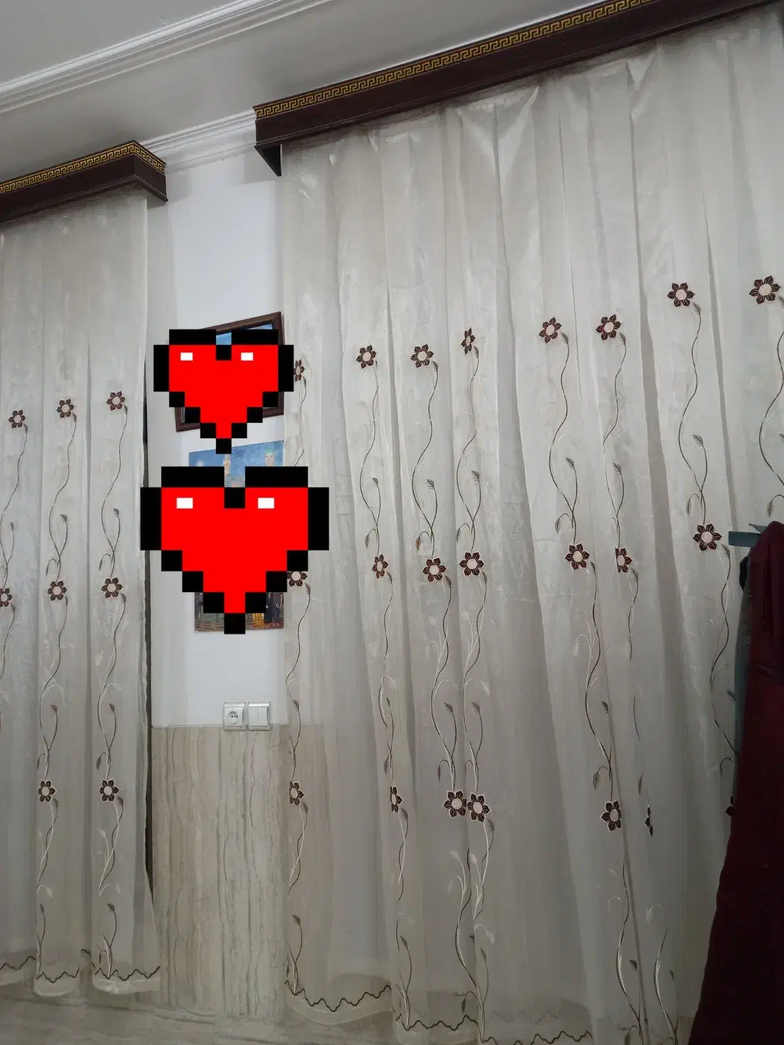 پرده|پرده، رانر، رومیزی|یزد, |دیوار