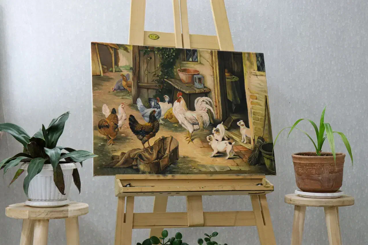 آموزش و سفارش نقاشی|خدمات آموزشی|قم, باجک یک|دیوار