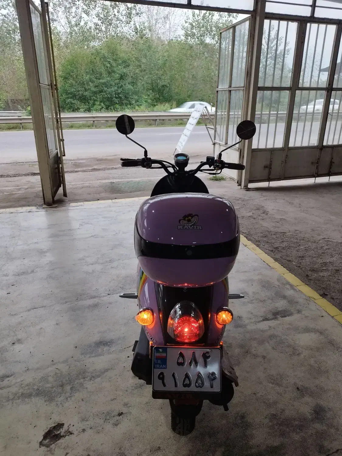 موتور ۵۰ کویر ۱۴۰۳ طرح وسپا|موتورسیکلت|خمام, |دیوار