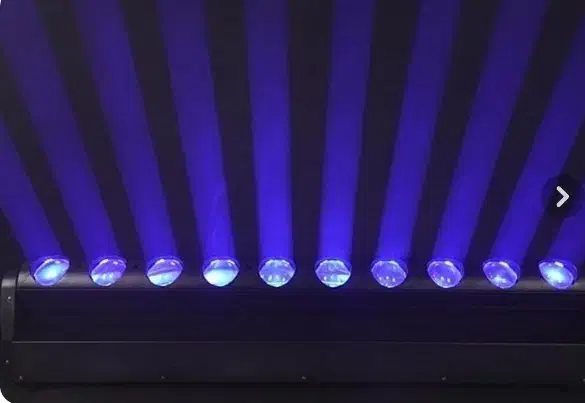 مووینگ ۱۰ لامپ ۴۰ وات فول کالر رقص نور|آلات موسیقی|تهران, بازار|دیوار