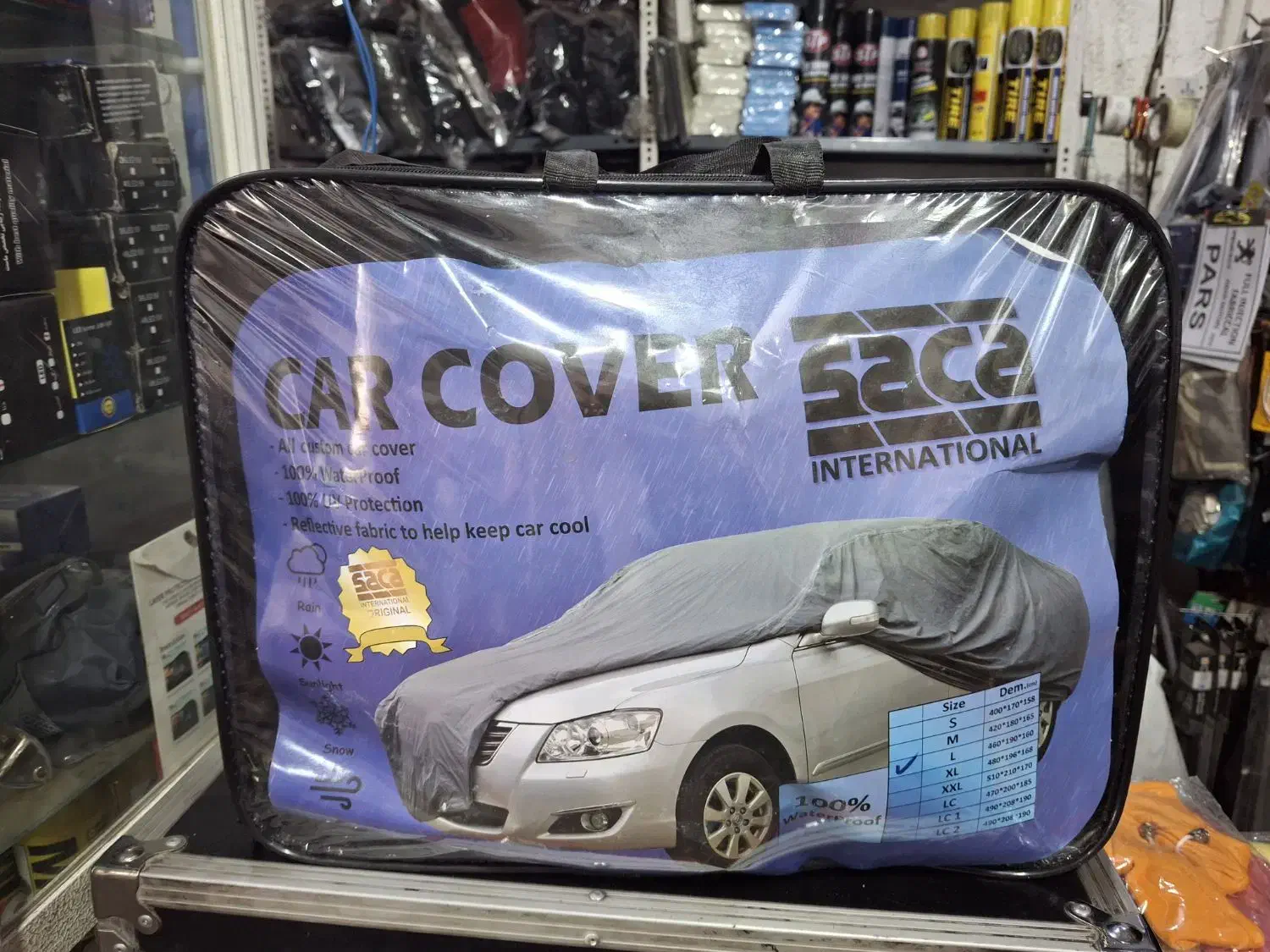 چادر انواع خودرو(ماشین)ضدآب چهارفصل برند ساکااصلی|قطعات یدکی و لوازم جانبی|تهران, یافت آباد شمالی|دیوار