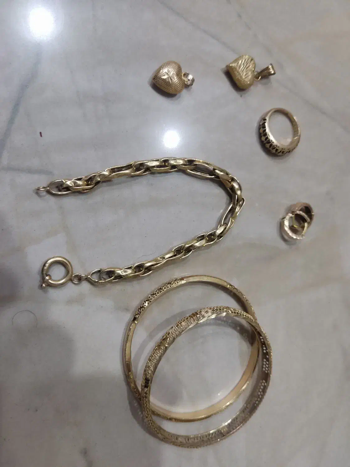 طلا تقریبا نو یک درصد بالا خام|جواهرات|خرم‌آباد, |دیوار