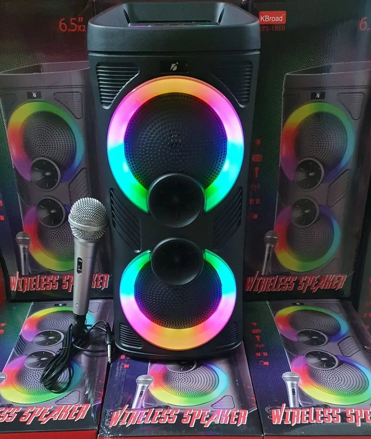 اسپیکر بلوتوثی قابل حمل KTS-1860|پخشکننده همراه|تهران, شیخ هادی|دیوار