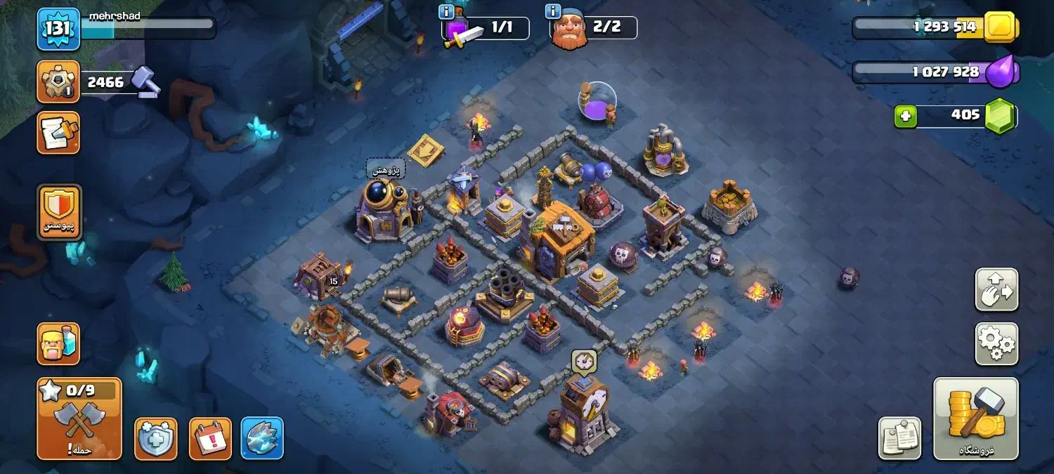 فروش اکانت کلش لول 131 کم مونده به مکس|کنسول، بازی ویدئویی و آنلاین|مشهد, شهید جنگی|دیوار